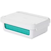 OXO Good Grips Silicone Small Ice Cube Tray with Lid | Flexible Easy-Release 7/8" Cubes, Cover Keeps Freezer Odors Out, Ideal for Cocktails, Dishwasher Safe