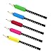 Faxco 100Pcs Pencil Grips Writing Aid Soft Foam Pencil Grips Pen Holder Pencil Gripper for Students,Assorted Colors
