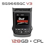 Street Guardian SG9665GC v3 2017 edition + 128GB microSD Card + CPL + USB/OTG Android Card Reader + GPS, Supercapacitor Sony Exmor IMX322 WDR CMOS Sensor DashCam 1080P 30FPS (Best Of - DashCamTalk)
