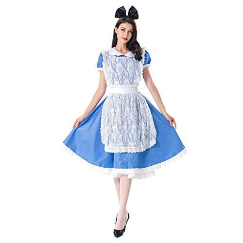 Women's Dirndl Dress Cosplay Costume Princess Dress Belle Outfit Maid Dress Suit Ball Gowns