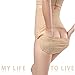 DreamLark Women’s Shaper, High Waist Tummy Control Girdles Seamless Shapewear for Women (US Size XL=Tag XXL, Black2) (Beige2, US Size M=Tag L)