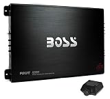 BOSS Audio Systems R2000M - Riot 2000 Watt, 2 4 Ohm Stable Class AB, Monoblock, Mosfet Car Amplifier with Remote Subwoofer Control