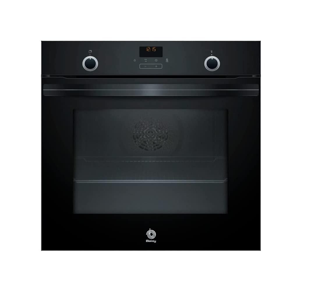 Balay-3HB5158N2-Horno-Multifuncion-A-Encastrable-60-cm-71-l-7-F-Aqualisis-Ap-Abatible-Cristal-Negro-Control