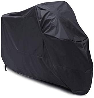 Anyasen Motorcycle Cover, 190T Polyester Waterproof Motorbike Cover, Anti Dust Rain UV Motorcycle Shelter (xxl)…