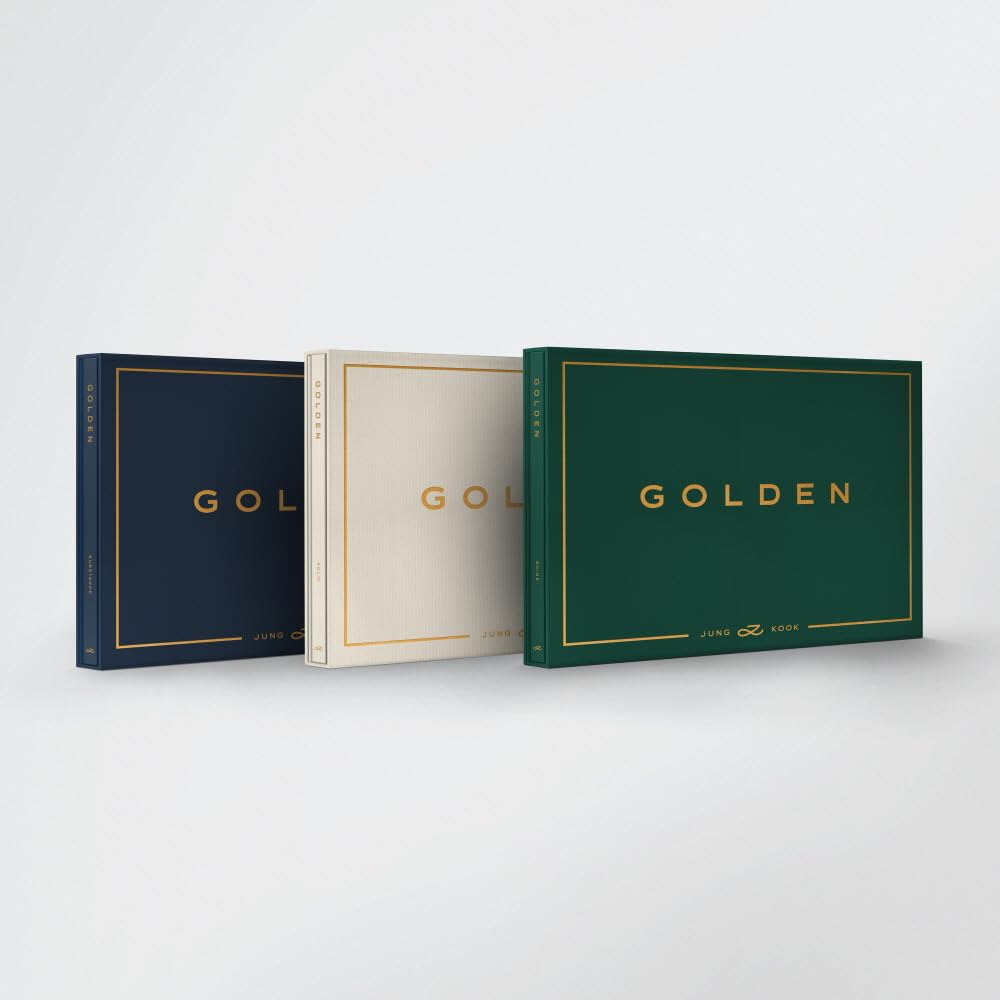 JUNGKOOK BTS - GOLDEN 1st Solo Album+Store Gift (SHINE ver.)