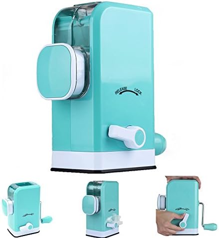 Meat Grinder, Manual Meat Mincer, Multifunction Vegetable Slicer with Powerful Suction Base,Stainless Steel Blades,Quickly and Effortlessly for Grinding Meat, Garlic, Pepper ,Great Gifts