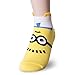 Popular Minions Character Socks (Onesize, 6 Pairs)