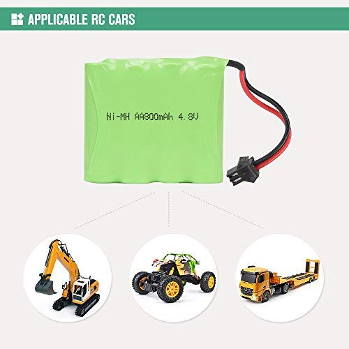 4.8v 800mah rc car Battery for DOUBLE E Remote Control car Monster Truck