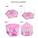 ABSPACE Girls Princess Castle Play Tent Children Large Playhouse,Indoor and Outdoor Toy for Kids with Led Star Light String