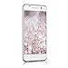 kwmobile Clear Case Compatible with HTC One A9 - Phone Case Soft TPU Cover - Indian Sun Pink/White/Transparent