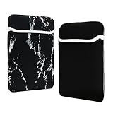 TOP CASE - Marble Pattern Reversible Sleeve Bag Cover for Most 13