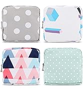 Sanitary Napkin Storage Bag, Color You Portable Period Bag for Women Teen Girls Menstrual Cup Pou...