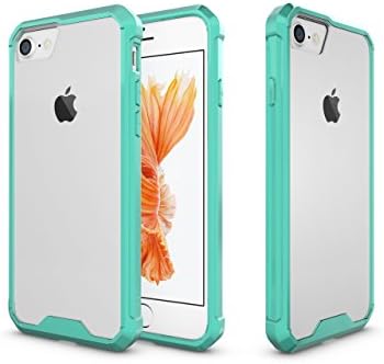 iPhone 8 Case, iPhone 7 Case, iPhone 7 Clear Case,iPhone 8 Transparent Clear Shell with Full Protective Sleeve Case for Apple Iphone 7(2016) and Apple iPhone 8(2017) (Green)