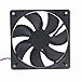 GDSTIME 120mm X 120mm X 25mm 12cm 5 Inch 24v Brushless Dc Cooling Fan