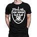 Las Vegas Skyline Oakland Raiders T-Shirt for Men