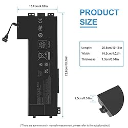 ASUNCELL 90Wh VV09XL Battery for HP ZBook 15 G3 G4