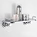 BOPai Powerful Suction Cup Shelf,Vacuum Suction Shower Shelf,Premium Chorme