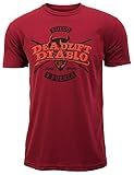 Jumpbox Fitness Deadlift Diablo - Brick Red - Men's Barbell Weightlifting Workout T-shirt
