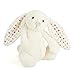 Jellycat Bashful Cream Dot Bunny, Large, 15 inches