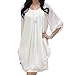 Eshine Women Backless Lace Crochet Chiffon Summer Beach Mini Dress