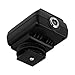 SMDV Hot Shoe Safe Sync Adapter SM-512 for Canon EOS Digital Rebel T3i, T5i, T4i, 10D, 20D, 30D, 40D, 50D, 60D, 70D, 5D, 5D Mark II, III, 7D, 1D, 1Ds, Mark II, III, IV, and Canon Powershot G11, G12, G1X