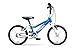 woom 2 Pedal Bike 14”, Ages 3 to 4.5 Years, Blue