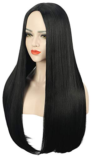 black wig no bangs