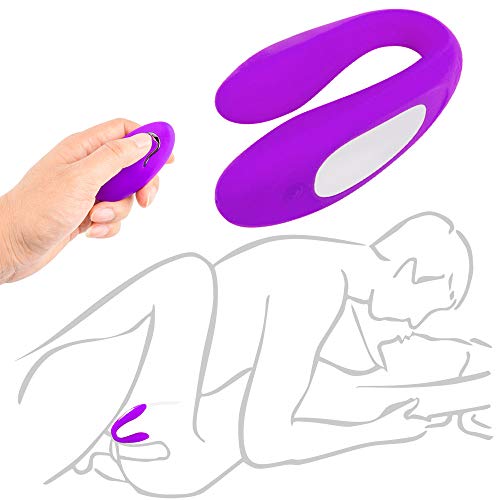 Portable Vibrator with Remote Control, Vibrators for Her Clit and G Spot, 10 Mode Women Sex Toys, Rechargeable
