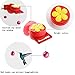 Handheld Hummingbird Feeders, Mini Hummingbird Feeders with Perches for Outdoors - Feed Right from Your Hand, with Suction Cup and Cleaning Brush (5 Pack)