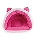 Niteangel Guinea Pig Cave Beds Cozy House Bedding for Rats Chinchilla Degu Ferrets Hedgehog (Pink)