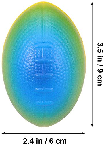 image for ITISMINE 12 pcs Mini Foam Football Stress Balls for Stress Relief Sque