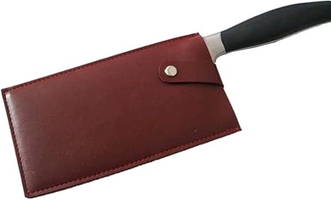 Amazon Yonik 包丁ケース 革 包丁カバー ナイフカバー 中華包丁カバー 23cm シェフナイフケース Puレザー 刃物 安全ケース 赤 包丁付属品 アクセサリ オンライン通販