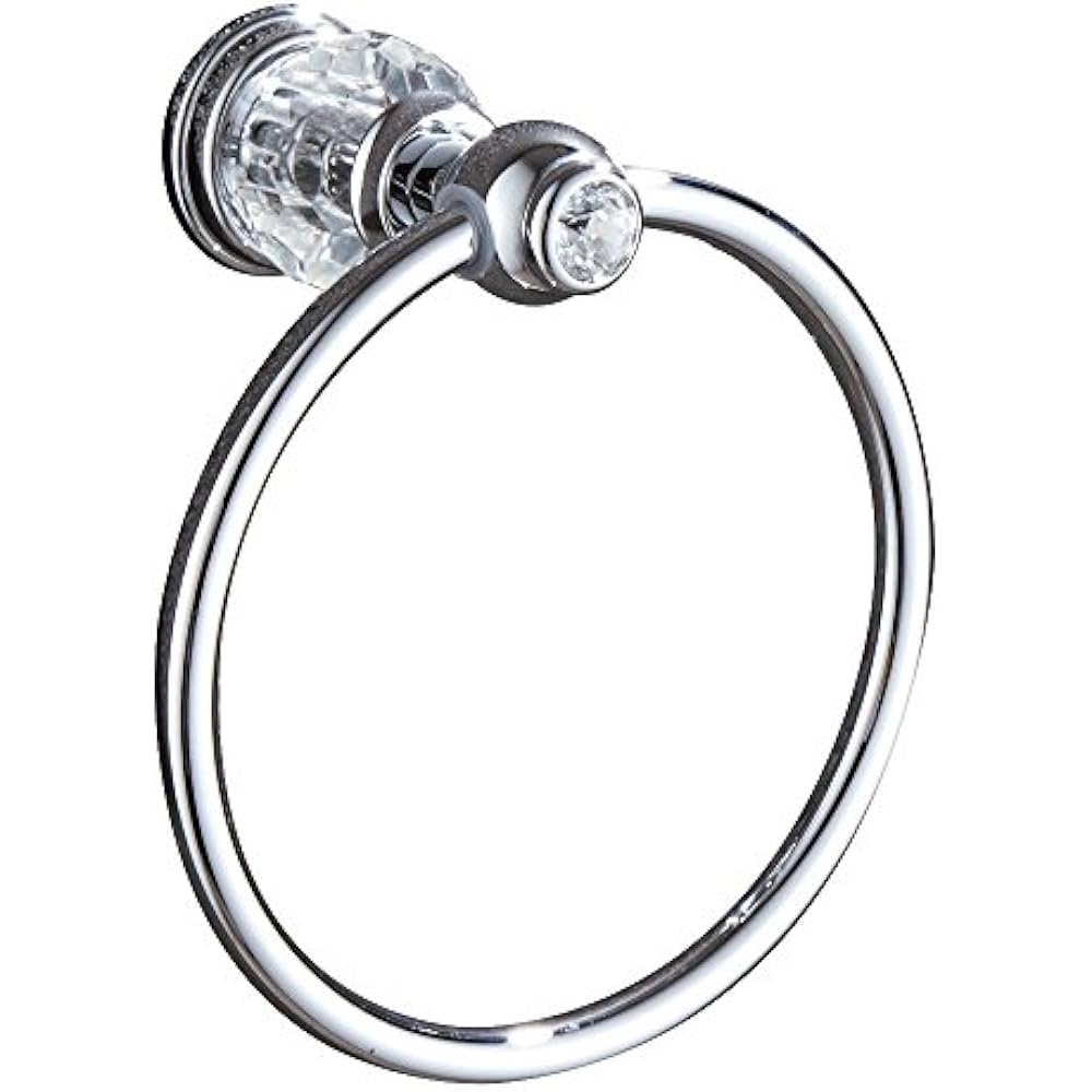 Silver Towel Rings Chrome Polished Rings, Antique Brass Wall Mounted With False eBay