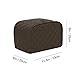 Quilted Toaster Cover 2 Slice, Universal Size Microwave Oven Dustproof Cover, Women Gift (Black)