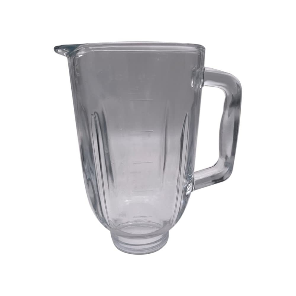 Photo 1 of Replacement 5 cup Glass jar, Compatible with BLACK+DECKER Countertop Blender with 5-Cup Glass Jar, 10-Speed Settings, Black, BL2010BG And BLACK+DECKER Crush Master 10-Speed Blender, Black, BL2010BP
