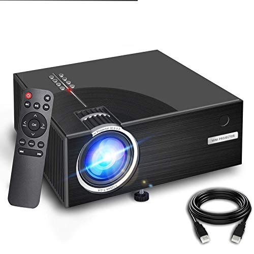 Projector, COFUN Video Projector 2800Lux, Full HD Projector with 170″ Projection Size, Projector Support 1080P HDMI USB VGA AV Headphone Jack, Compatible Laptop DVD PS4 Amazon Fire TV Stick