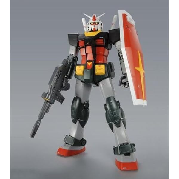 Amazon Com Mg 1 100 Rx 78 2 Gundam Ver 2 0 Real Type Color Toys Games