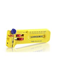 Jokari pws plus mini precisión pelacables para cable pelacables, 4 pulgadas L x 1.7 pulgadas W x 0.6 pulgadas H, 1