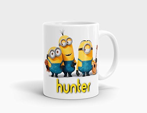 Customized Minions Ceramic Mugs - Personalized With Your Child's Name!