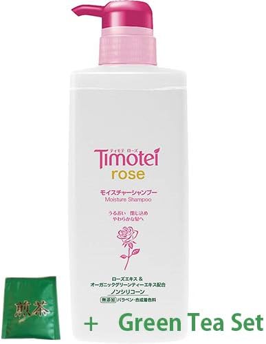 Unilever Timotei Rose Moisture Shampoo Pump - 500g (Green Tea Set)