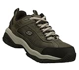 Skechers for Work Men's Soft Stride Work Boot,Charcoal,9.5 M US