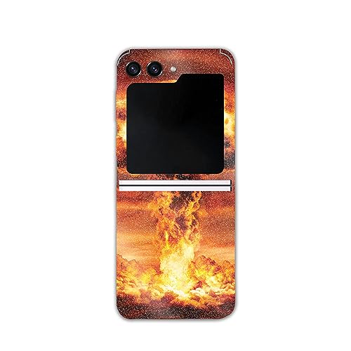 MightySkins Glossy Glitter Skin Compatible With Samsung Galaxy Z Flip 5 Full Wr…