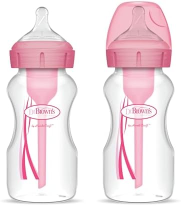 Dr Brown's Natural Flow Anti-Colic Options+ Wide-Neck Baby