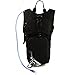 NORTHERN BROTHERS Hydration Backpack Tactical Rucksack Run-Pack with 3 Liter/100 oz Reservoirs Water Bladder Bag for Hiking, Running, Camping, Climbing, Cycling, Walking, Hunting (Black)
