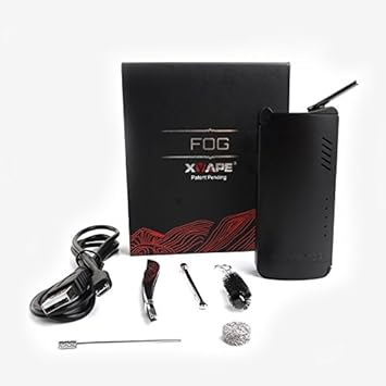 XVAPE FOG Konvektion Vaporizer mit Hybrid-Heiztechnik Metall Gehäuse und Keramik Mundstück - kompakter premium Verdampfer mit