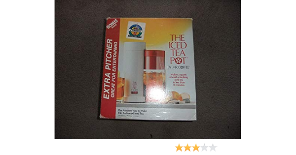 Mr. Coffee Iced Tea Pot Maker TM1 