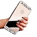 iPhone 6s Case, Tenworld Bling Diamond Mirror Back TPU Soft Back Cover For iPhone 6/6S 4.7inch (Gold)