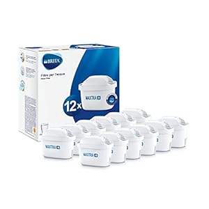 Brita 1025126 Filter Maxtra+ Kunststof, 5,7 x 10 x 7,8 cm, 12 Stuks, Wit