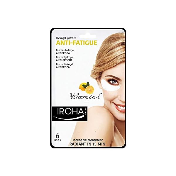 Iroha Nature, Anti-Fatigue Eye Patches with Vitamin C, 3 uses