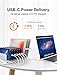 USB C PD 60W Charging Station with QC 3.0, Unitek 160W 10-Port USB Quick Charger Dock, Power Delivery Compatible with Laptop MacBook, Pixel, Upgraded Dividers